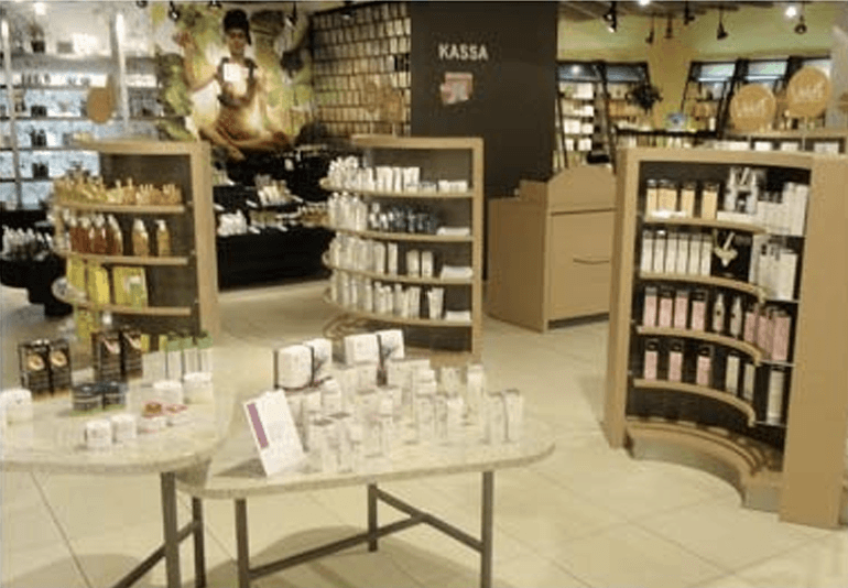Additional retail display, European market